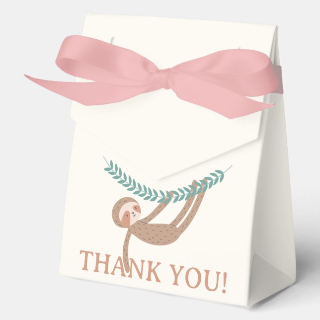 Caja Para Regalos Slumberkins Sloth Birthday (Anverso)