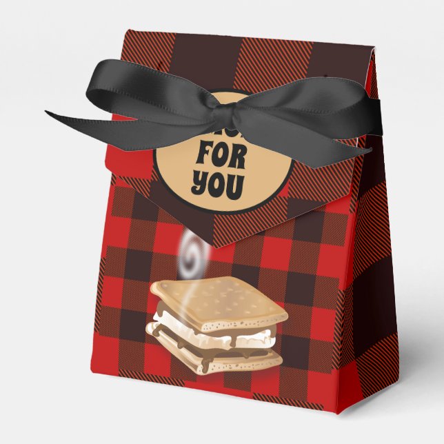 Caja Para Regalos S'more Lumberjack Flannel (Front Side)