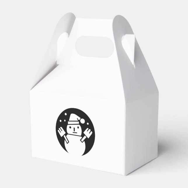 Caja Para Regalos Snowman (Front Side)