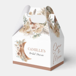 Caja Para Regalos Sobre la ducha de novias del Boho de la Luna