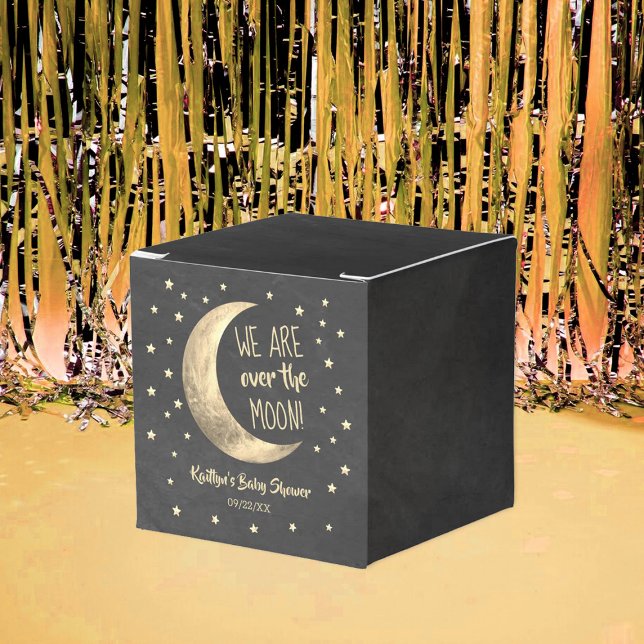 Caja Para Regalos Sobre la luna | BABY SHOWER (Subido por el creador)