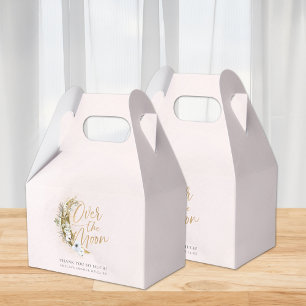 Caja Para Regalos Sobre la Moon Boho Gold Dust & Clouds Favorito Box