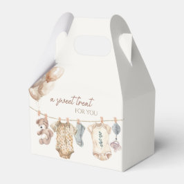 Caja Para Regalos Soft Boho Neutral Baby Clothes Baby Shower