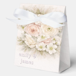 Caja Para Regalos Soft Editorial Botanical Wedding