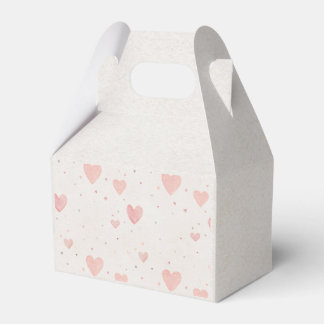 Caja Para Regalos Soft Heart Pattern Favor Box