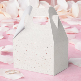 Caja Para Regalos Soft Heart Pattern Favor Box