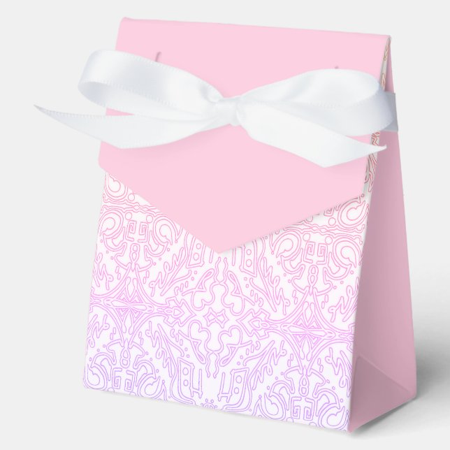 Caja Para Regalos Soft Pink Dream Mandala pattern series (Anverso)
