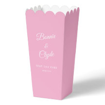 Soft Pink Treat Box for Chic Wedding Favors