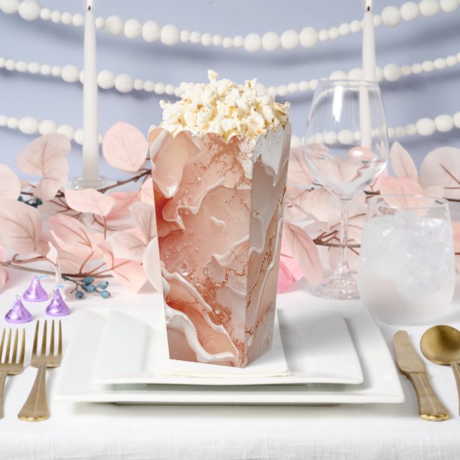 Caja Para Regalos Soft Waves & Golden Lines (Boda)