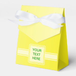 Caja Para Regalos SOLAMENTE pendientes del COLOR - amarillas limón