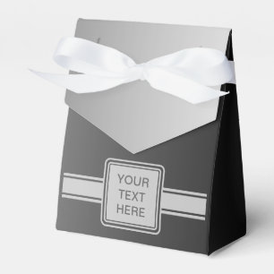 Caja Para Regalos SOLAMENTE pendientes del COLOR - gris + su texto