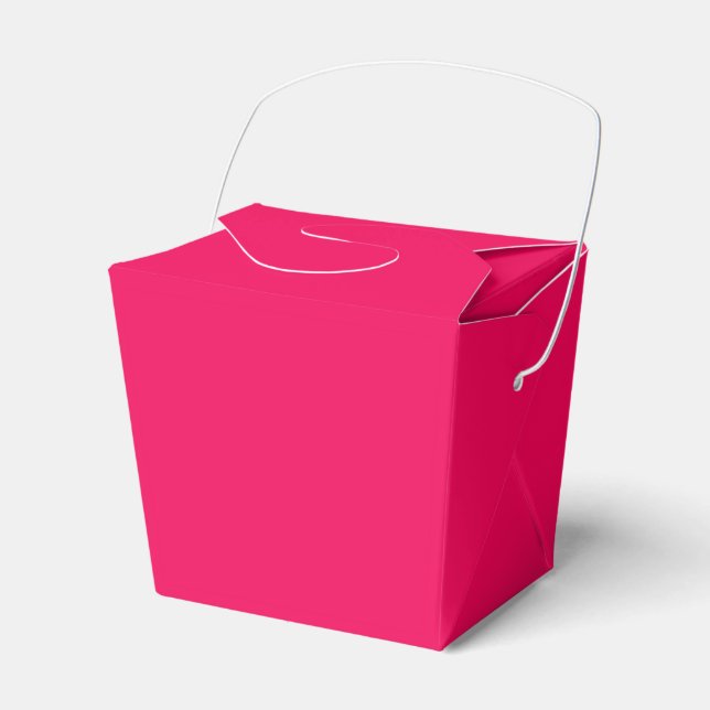 Caja Para Regalos Solid reddish bright hot pink (Front Side)