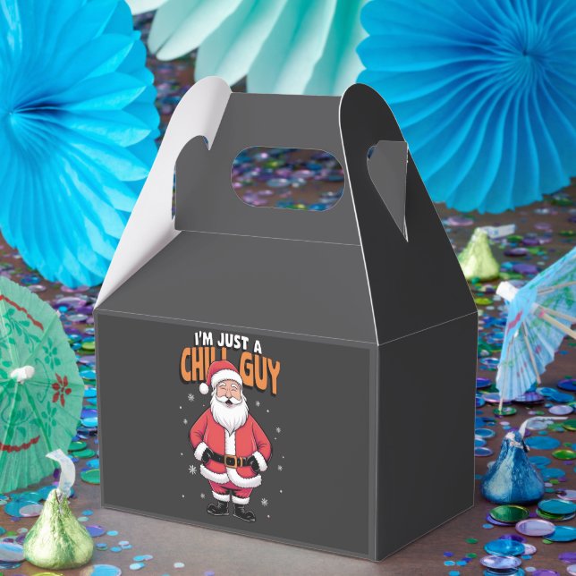 Caja Para Regalos Solo soy un chico malo Navidades meme 2025 (Fiesta)