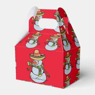 Caja Para Regalos Sombrero mexicano Santa Thunder_Cove
