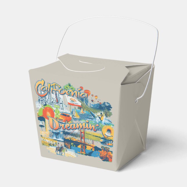 Caja Para Regalos Soñando California (Front Side)