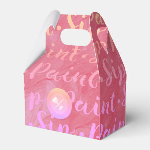 Caja Para Regalos Sorbo y pintura