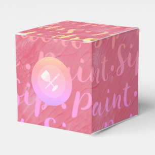 Caja Para Regalos Sorbo y pintura