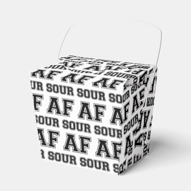 CAJA PARA REGALOS SOUR AF (Front Side)