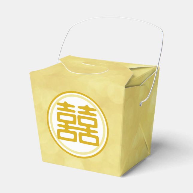 Caja Para Regalos Sparkke Gold Doble Felicidad - Ronda (Front Side)