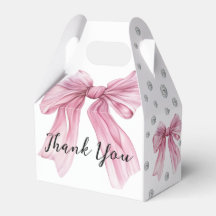 Sparkle Pink Coquette Bow 1