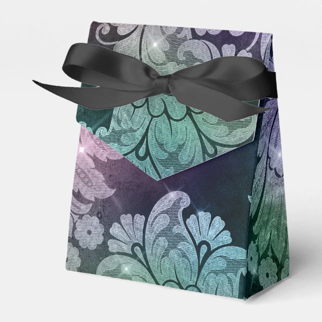 Caja Para Regalos Sparkling Damask (Front Side)