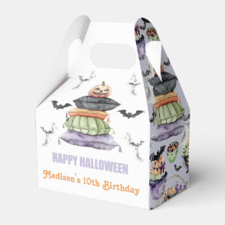 Caja Para Regalos Spooky Halloween Sleepover Gracias