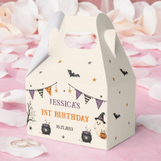 Caja Para Regalos Spooky One Halloween 1st Birthday Girls Ghost