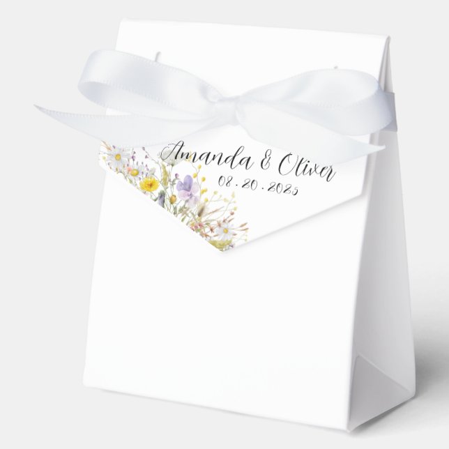 Caja Para Regalos Spring Blossom Wedding Favor Boxes (Anverso)