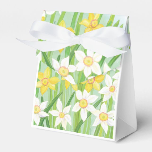 Caja Para Regalos Spring Daffodils (Front Side)