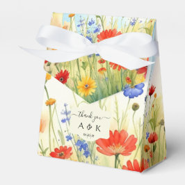 Caja Para Regalos Spring Meadow Wildflowers Favbox