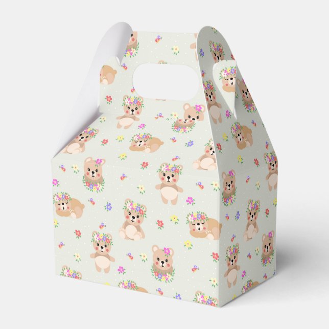 Caja Para Regalos Spring teddy bear (Front Side)