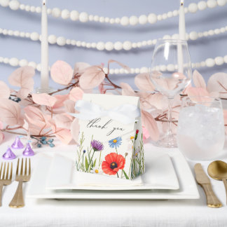 Caja Para Regalos Spring Wild Flower Meadow  Wedding 