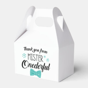 Caja Para Regalos Sr. Onederful Favor Boxes