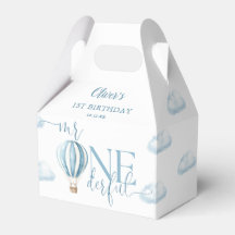 Sr. Onemaravilloso Blue Balloon Boy Primer Cumplea