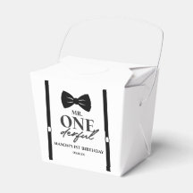 Sr. ONEMaravilloso Bowtie Primer Fiesta de cumplea