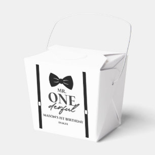 Caja Para Regalos Sr. ONEMaravilloso Bowtie Primer Fiesta de cumplea