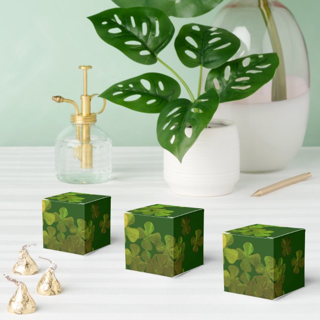 Caja Para Regalos St. Patrick’s Day Shamrock (Múltiple)
