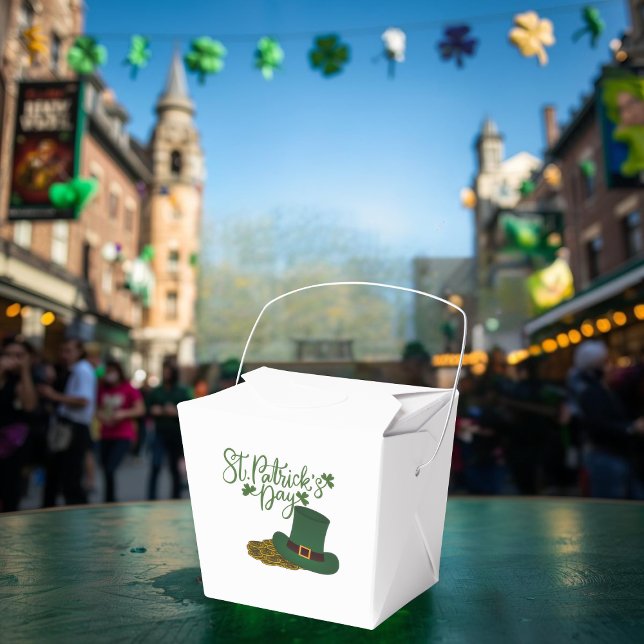 Caja Para Regalos St. Patrick's Day Favor Box (Subido por el creador)