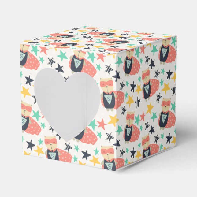 Caja Para Regalos Star Super Héroe (Anverso)