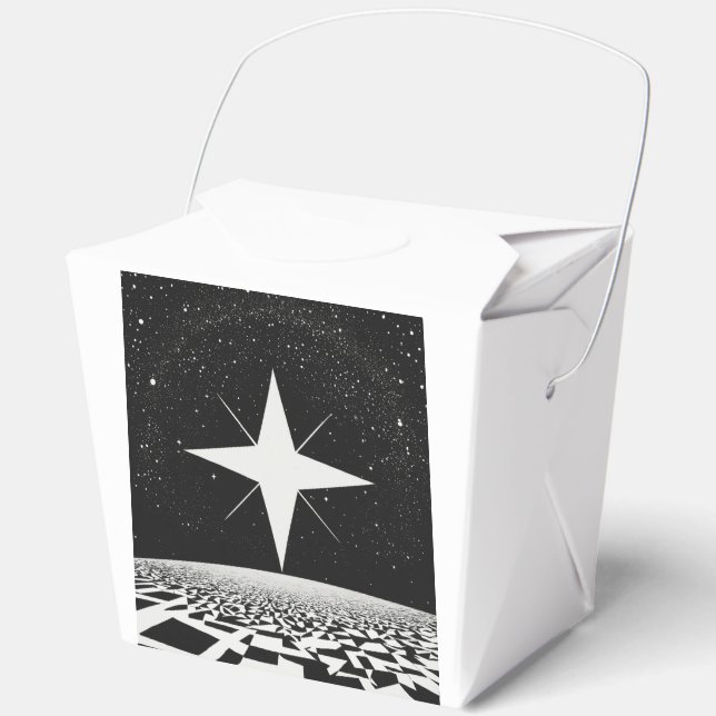 Caja Para Regalos Starry Night Favor Box (Anverso)