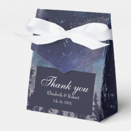 Caja Para Regalos Starry Night Forest Boda Gracias