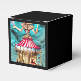 Caja Para Regalos Steampunk Surreal Circus Big Top