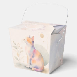 Caja Para Regalos Stille Katze im Mondlicht