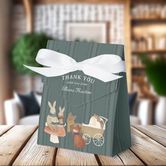 Caja Para Regalos Storybook Woodland Friends Baby Shower (Subido por el creador)