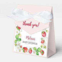 Caja Para Regalos Strawberry Baby Shower