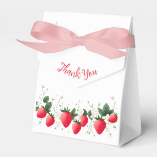 Caja Para Regalos Strawberry Baby Shower Berry Sweet