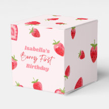 Strawberry Berry Primer Fiesta de cumpleaños