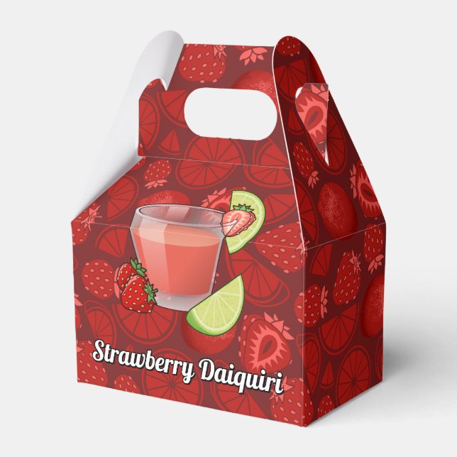 Caja Para Regalos Strawberry Daiquiri Favbox (Front Side)