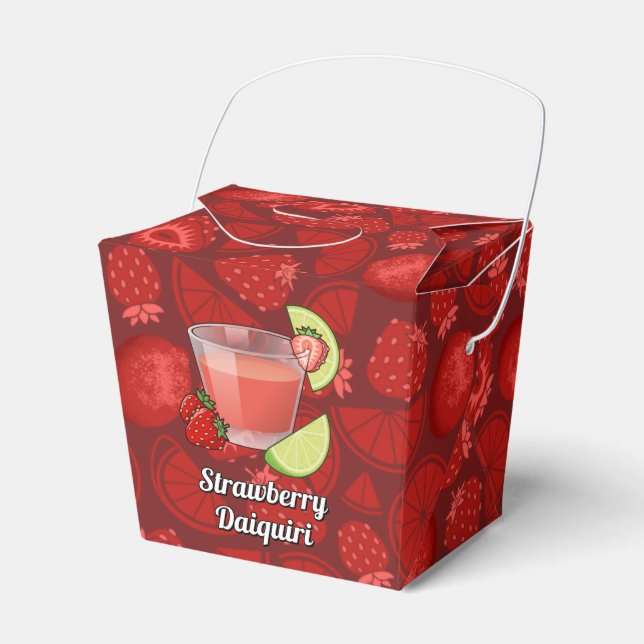Caja Para Regalos Strawberry Daiquiri Favbox (Front Side)