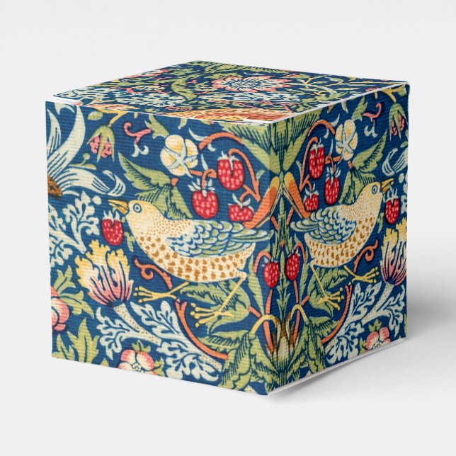 Caja Para Regalos Strawberry Thief, William Morris (Costado Anverso)